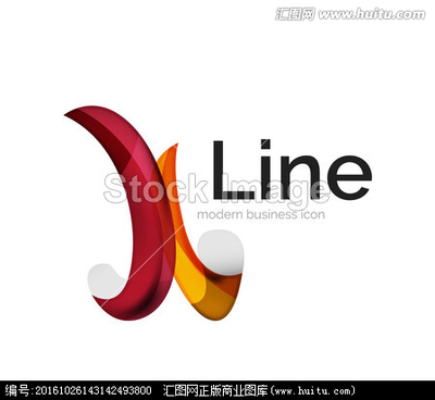 現(xiàn)代矢量色帶標(biāo)志 設(shè)計(jì)中的流動藝術(shù)